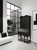 Black 19th Century English Writing Desk in Black Lacquer For Sale - Image 8 of 9