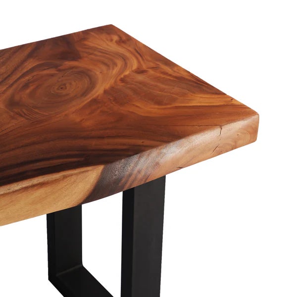 Living Edge Console Table or Writing Desk 3 For Sale In Greensboro - Image 6 of 6