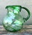 Late 20th Century Vintage a Boho Blown Glass Pitcher For Sale - Image 5 of 7