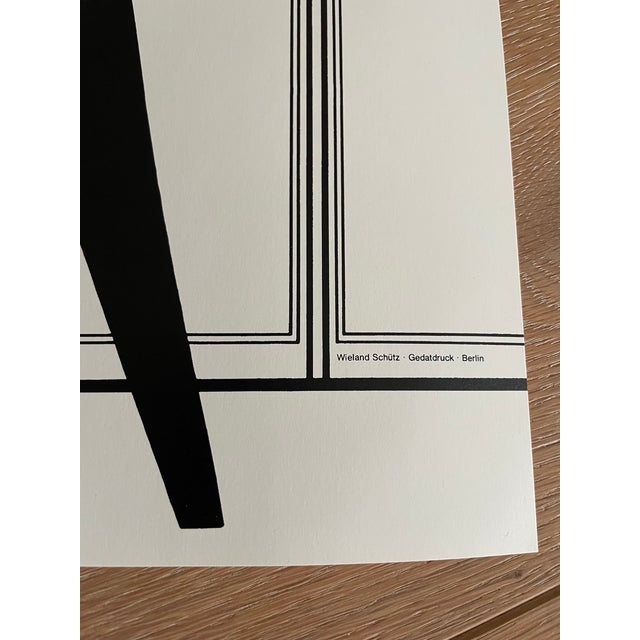Alexander Calder (1898-1976), National Galerie Berlin Exhibition Poster Tetes Et Queue Calder, 1965, Printed 2021 Germany For Sale - Image 6 of 11