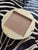 Vintage Plaster Eye Mirror For Sale - Image 10 of 11