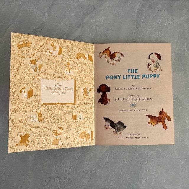 Mid 20th Century Little Golden Book Classics, Set of 4 For Sale - Image 4 of 5