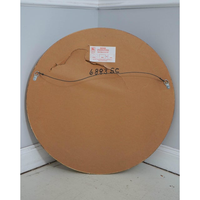 Glass Friedman Brothers Gilt Bullseye Mirror For Sale - Image 7 of 8
