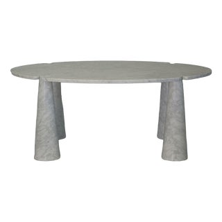 Large Vintage Dining Table by Angelo Mangiarotti for Skipper, 1970 For Sale
