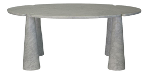 Large Vintage Dining Table by Angelo Mangiarotti for Skipper, 1970
