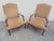 Pair of antique French Louis XV style walnut armchairs, c.1880 Known as fauteuils, these chairs have elegant scrolling...