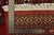Bokhara Rug 4’2” X 6’2” Red Wool Tribal Hand-Knotted Oriental Carpet For Sale - Image 11 of 11