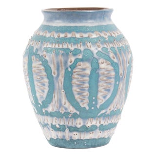 West German Ceramic Fat Lava Vase by Carstens Tönnieshof For Sale