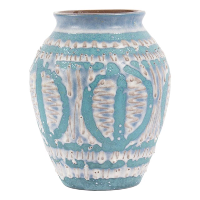 West German Ceramic Fat Lava Vase by Carstens Tönnieshof For Sale