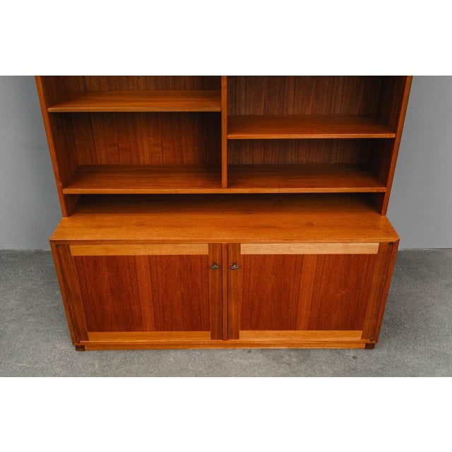 Mid-Century Bookcase in Teak and Pine For Sale - Image 12 of 18