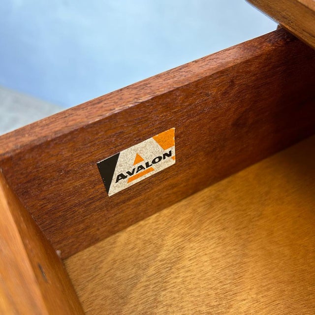 Vintage Teak Chest of Drawers from Avalon, 1960s For Sale - Image 10 of 11
