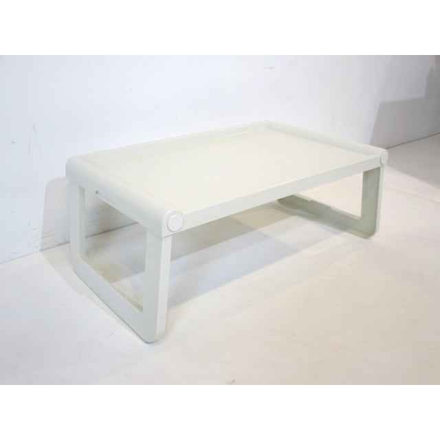 Mid-Century Modern 1970's Luigi Massoni Folding Bed or Tray Table for Guzzini For Sale - Image 3 of 13