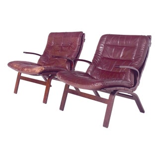 Set of Miljo Range Armchairs from Farstrup Møbler For Sale