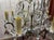 1950s 8-Light Bronze Chandeliers with Baccarat Crystal Drops, 1950s, Set of 2 For Sale - Image 5 of 18