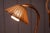 Wood Thalia Double Rattan Floor Lamp With 2 Adjustable Woven Floral Conical Shades For Sale - Image 7 of 14