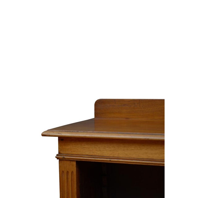 Edwardian Walnut Open Bookcase, 1900 For Sale - Image 18 of 18