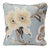 Schumacher Double-Sided Pillow in Hothouse Flowers Linen Print For Sale