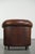 Cognac-Colored Sheepskin Club Armchair For Sale - Image 4 of 14