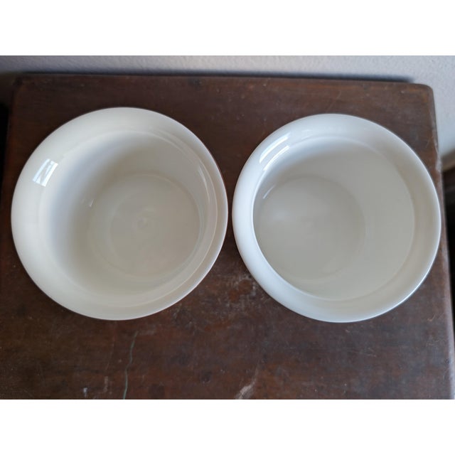 Villeroy & Boch Vintage Villeroy & Boch Botanica Porcelain Ramekins ~ Set of 2 ~ Made in Luxembourg For Sale - Image 4 of 9