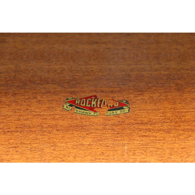 Early 20th Century Blackhawk Furniture Co. Louis XV Style Hand-Painted Sideboard Buffet Cabinet For Sale - Image 14 of 18