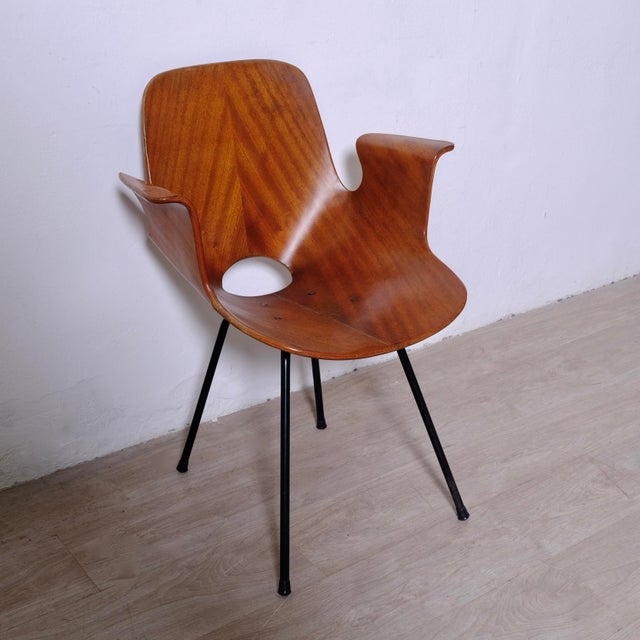 Medea Armchair by Vittorio Nobili for Fratelli Tagliabue, 1950s For Sale - Image 14 of 18