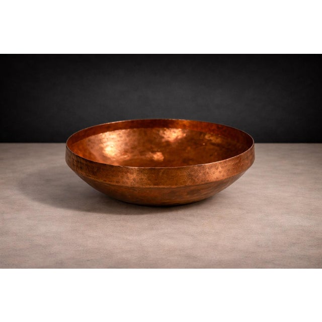 2020s Sculpted Fruit Bowl, Copper, Ensamble Artesano, 2024 For Sale - Image 5 of 9
