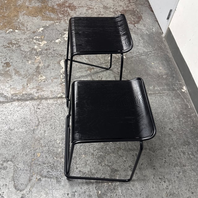 Blu Dot Ready Counter Stools, Pair For Sale In San Francisco - Image 6 of 12
