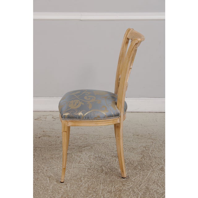 Italian Neoclassical Dining Room Table & Chairs Set For Sale - Image 9 of 18