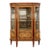 19th Century French Curved Front China Cabinet For Sale