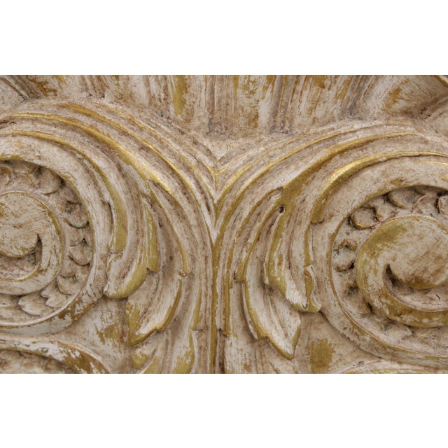 William Switzer Georgian Style Carved X Form Bench Stool For Sale - Image 13 of 14