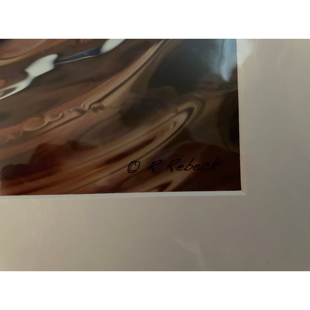 2020s Lot of 3 New Orginal Color Matted Unique Photographs Signed by Robin Rebeck For Sale - Image 5 of 15