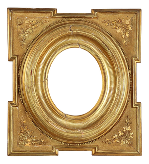 Gilded Fir Frame, Italy, Early 19th Century