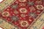 1980s Vintage Shirwan Red/Gold Wool Rug - 3'9''x5'6'' For Sale - Image 5 of 11