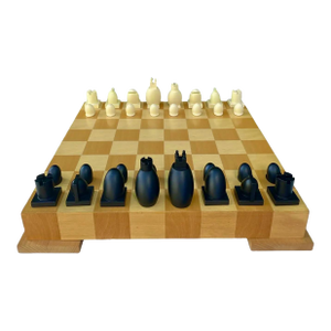 Michael Graves Post Modern Custom Made Checker & Chess Set - Signed