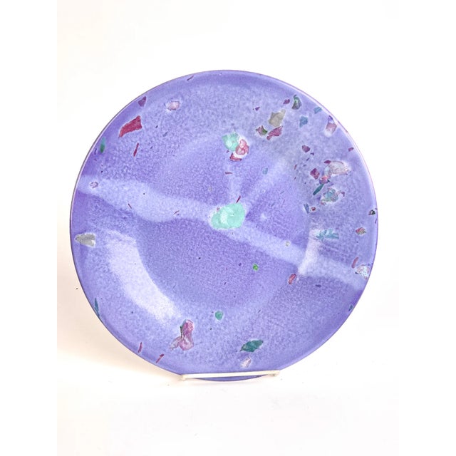 Lyn Evans Studio Painted Plates- A Set of 10 For Sale In Chicago - Image 6 of 13