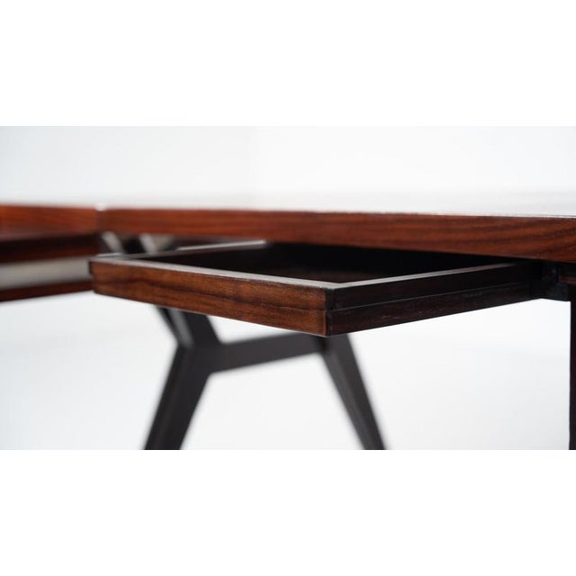Mid-Century Modern Desk attributed to Ico Parisi for Mim Roma, Italy, 1950s For Sale - Image 13 of 17