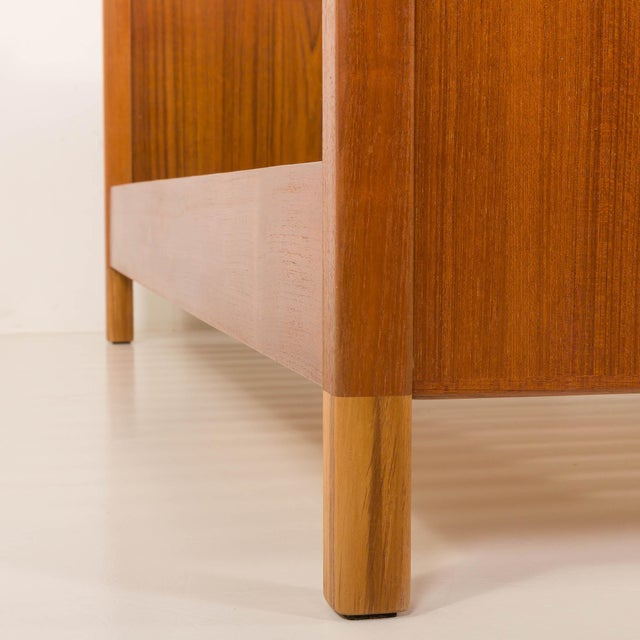 Brown Vintage Danish Teak Children's Bed, 1960s For Sale - Image 8 of 10