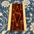 Antique English Art Deco Regency Faux Tortoiseshell and Faux Ivory Tea Caddy Box With Inlay For Sale - Image 4 of 8