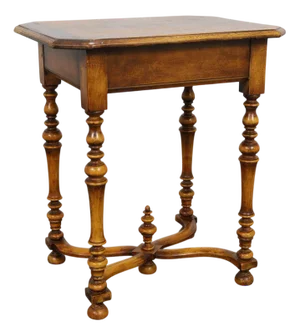 Neo-Baroque Side Table with Drawer, 1890s-1920s