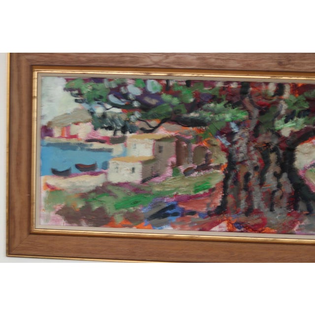 Bertil Wahlberg, Obscured by a Tree, 1960s, Oil on Canvas For Sale - Image 9 of 14