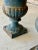 Early 20th Century French Cast Iron Medici Urn Planters – Pair For Sale In Naples, FL - Image 6 of 12