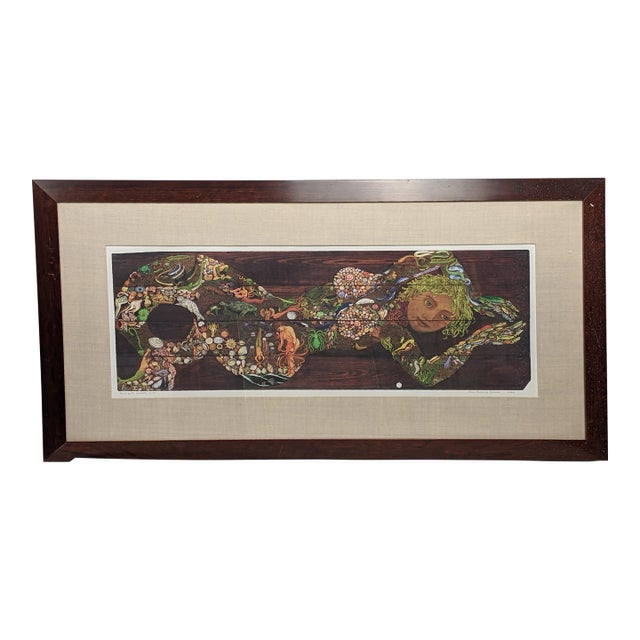 "Fruits of the Manatee" Limited Edition Print by Irene Hardwicke Olivieri, Signed 2/45, 2002 For Sale