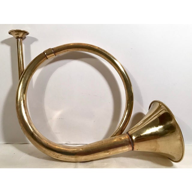 Vintage MidCentury Brass Horn Chairish