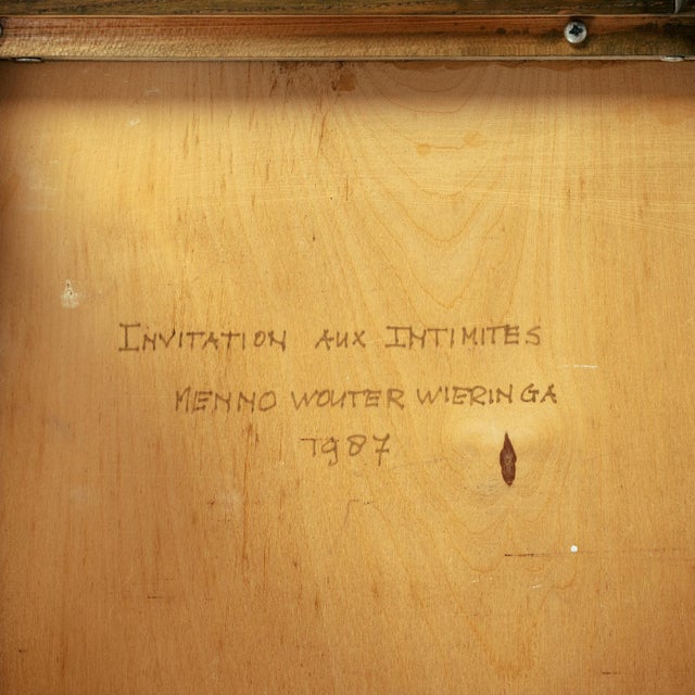 Vintage Art Deco Style Vis-a-Vis Pear Conversation Bench in the style of Rennie Mackintosh, 1984 For Sale - Image 14 of 18