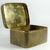 Antique French Art Deco Brass Box, 1920s, in Good conditions. Designed 1920 to 1949