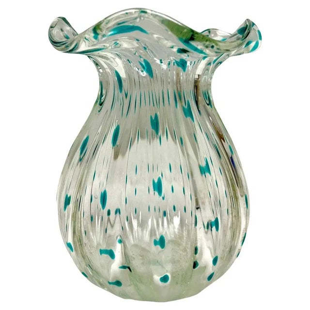 Small Vase with Colored Dots from Loetz, Austria, 1930s For Sale - Image 8 of 8