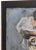 Mid Century Modern Abstract Jim Dine Style "Torso" Painting Framed Signed Blues, Grays, Green, Orange, Black For Sale In Miami - Image 6 of 8