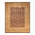Mogul Hand-Knotted Area Rug - Red, 8' 2" x 10' 1" For Sale
