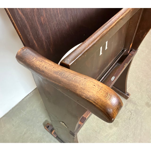 Vintage Theatre Seat from Thonet, 1950s For Sale - Image 9 of 18