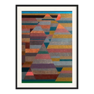 Paul Klee 'Necropolis' Archival Pigment Print Framed in Black Reproduction For Sale